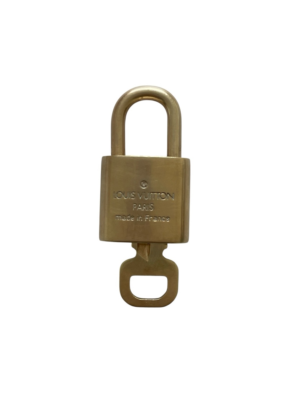 Louis Vuitton Brass Padlock & Key #317 - Picture 3 of 6